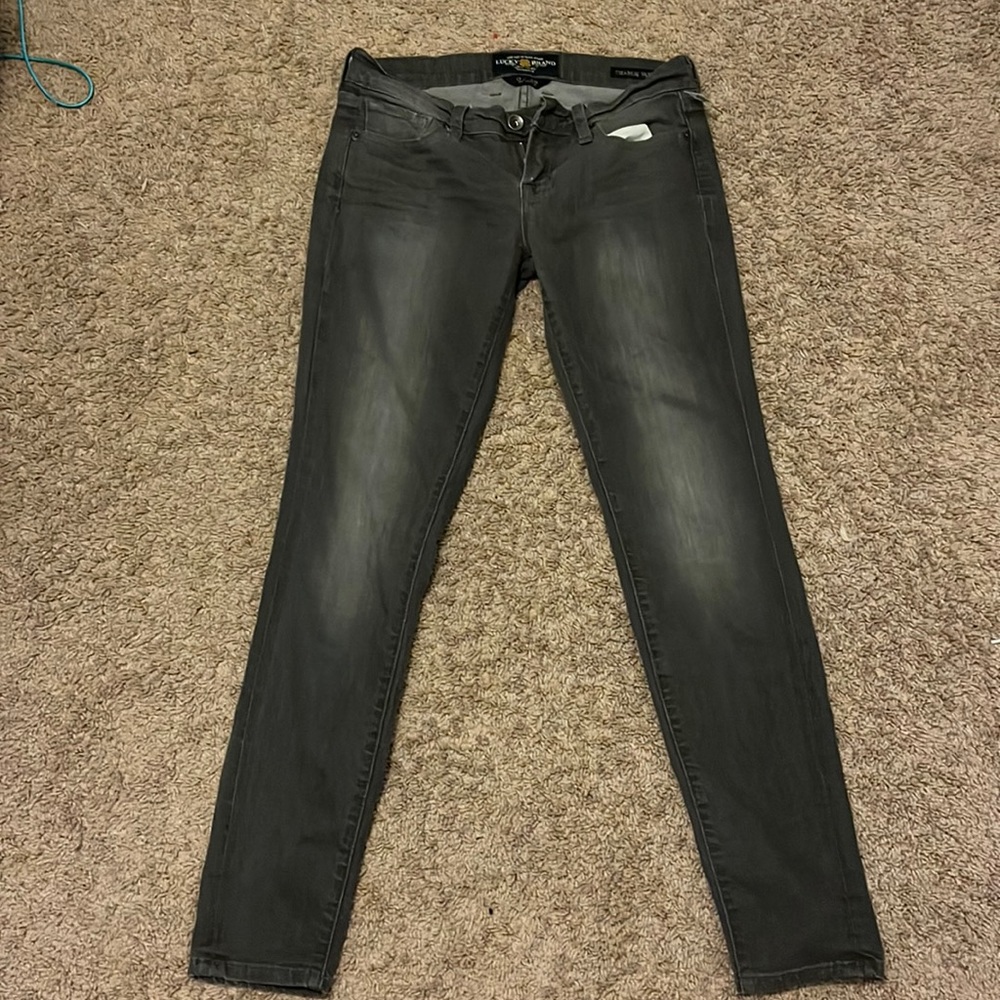 Grey jeans
